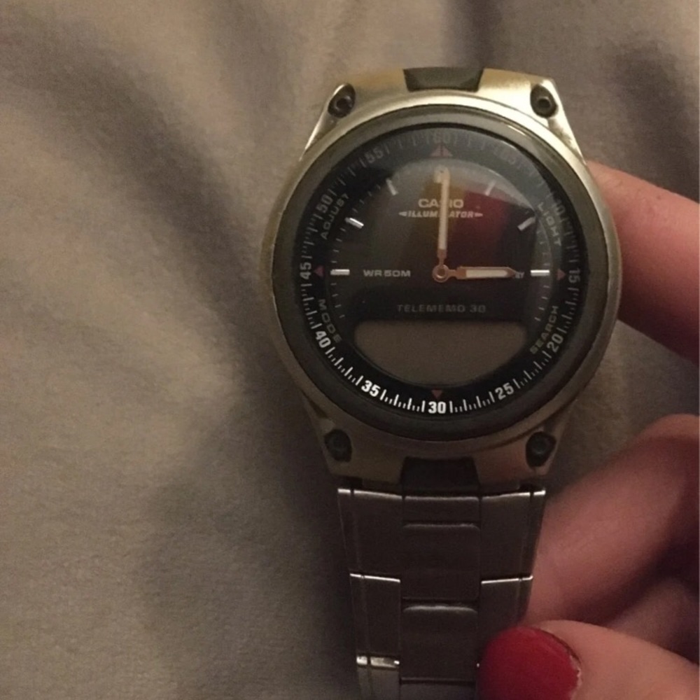 Men’s Casio watch analog and digital